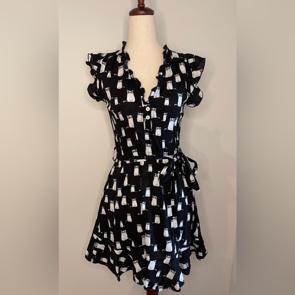Onze Montreal Cat print dress - Picture 1 of 8
